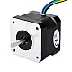Dual Shaft Nema 17 Unipolar 0.9deg 16Ncm(22.66oz.in) 0.3A 42x42x34mm 6 Wires - 17HM13-0316D | StepperOnline CA Dual Shaft Nema 17 Unipolar 0.9deg 16Ncm(22.66oz.in) 0.3A 42x42x34mm 6 Wires - 17HM13-0316D | StepperOnline CA