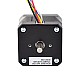 Dual Shaft Nema 17 Unipolar 0.9deg 16Ncm(22.66oz.in) 0.3A 42x42x34mm 6 Wires - 17HM13-0316D | StepperOnline CA Dual Shaft Nema 17 Unipolar 0.9deg 16Ncm(22.66oz.in) 0.3A 42x42x34mm 6 Wires - 17HM13-0316D | StepperOnline CA