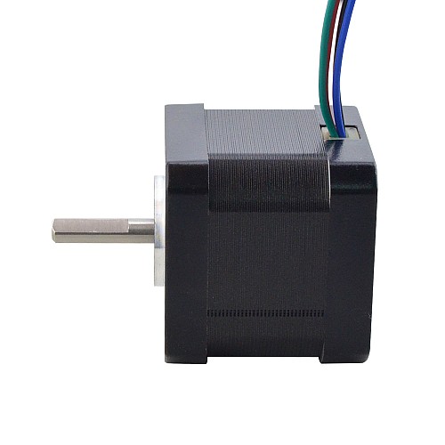 Nema 17 Bipolar 0.9deg 36Ncm(51oz.in) 0.9A 42x42x40mm 4 Wires - 17HM15-0904S | StepperOnline CA