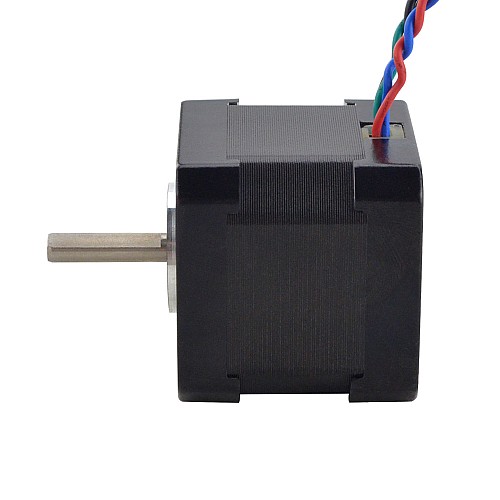 Nema 17 Bipolar 0.9deg 33Ncm(46.74oz.in) 1.0A 42x42x40mm 4 Wires - 17HM15-1004S | StepperOnline CA Nema 17 Bipolar 0.9deg 33Ncm(46.74oz.in) 1.0A 42x42x40mm 4 Wires - 17HM15-1004S | StepperOnline CA