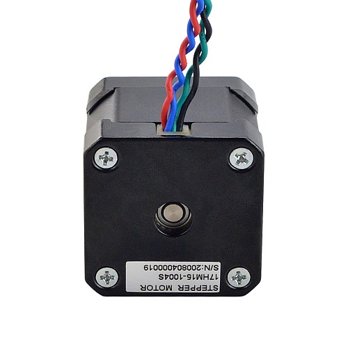Nema 17 Bipolar 0.9deg 33Ncm(46.74oz.in) 1.0A 42x42x40mm 4 Wires - 17HM15-1004S | StepperOnline CA Nema 17 Bipolar 0.9deg 33Ncm(46.74oz.in) 1.0A 42x42x40mm 4 Wires - 17HM15-1004S | StepperOnline CA