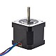 Nema 17 Bipolar 0.9deg 32Ncm(45.3oz.in) 1.68A 42x42x39mm 4 Wires - 17HM15-1684S | StepperOnline CA