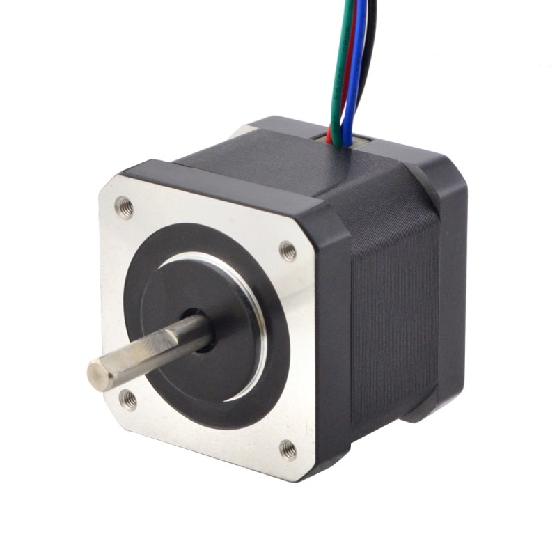 Nema 17 Bipolar 0.9deg 32Ncm(45.3oz.in) 1.68A 42x42x39mm 4 Wires - 17HM15-1684S | StepperOnline CA