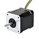 Dual Shaft Nema 17 Unipolar 0.9deg 32Ncm(45.3oz.in) 0.4A 42x42x48mm 6 Wires - 17HM19-0406D | StepperOnline CA Dual Shaft Nema 17 Unipolar 0.9deg 32Ncm(45.3oz.in) 0.4A 42x42x48mm 6 Wires - 17HM19-0406D | StepperOnline CA