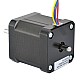 Dual Shaft Nema 17 Unipolar 0.9deg 32Ncm(45.3oz.in) 0.4A 42x42x48mm 6 Wires - 17HM19-0406D | StepperOnline CA Dual Shaft Nema 17 Unipolar 0.9deg 32Ncm(45.3oz.in) 0.4A 42x42x48mm 6 Wires - 17HM19-0406D | StepperOnline CA