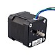 Dual Shaft Nema 17 Bipolar 0.9deg 44Ncm(62.3oz.in) 1.68A 42x42x48mm 4 Wires - 17HM19-1684D | StepperOnline CA Dual Shaft Nema 17 Bipolar 0.9deg 44Ncm(62.3oz.in) 1.68A 42x42x48mm 4 Wires - 17HM19-1684D | StepperOnline CA
