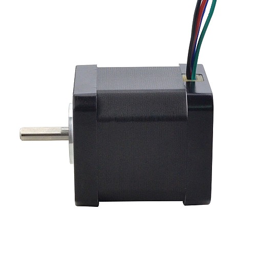 Nema 17 Bipolar 0.9deg 44Ncm(62.3oz.in) 1.68A 42x42x48mm 4 Wires - 17HM19-1684S | StepperOnline CA Nema 17 Bipolar 0.9deg 44Ncm(62.3oz.in) 1.68A 42x42x48mm 4 Wires - 17HM19-1684S | StepperOnline CA