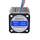 Nema 17 Bipolar 0.9deg 46Ncm(65.1oz.in) 2A 42x42x48mm 4 Wires - 17HM19-2004S | StepperOnline CA