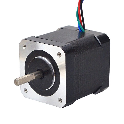 Nema 17 Bipolar 0.9deg 46Ncm(65.1oz.in) 2A 42x42x48mm 4 Wires - 17HM19-2004S | StepperOnline CA