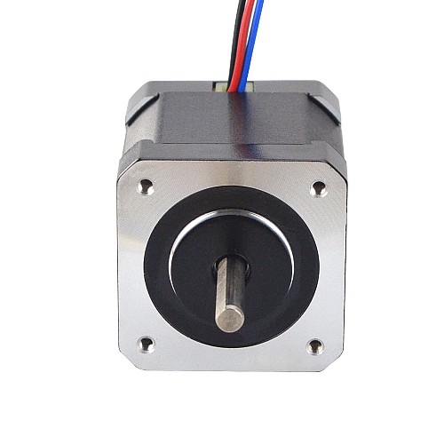 Full D-cut Shaft Nema 17 Bipolar 0.9deg 46Ncm(65.1oz.in) 2A 42x42x48mm 4 Wires - 17HM19-2004S1 | StepperOnline CA