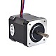 Full D-cut Shaft Nema 17 Bipolar 0.9deg 46Ncm(65.1oz.in) 2A 42x42x48mm 4 Wires - 17HM19-2004S1 | StepperOnline CA