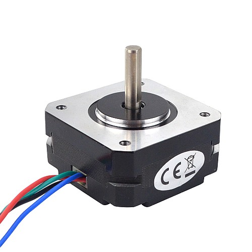 Nema 17 Bipolar Stepper Motor 1.8deg 16Ncm(22.66oz.in) 1A Extruder Motor 42x42x20mm 4 Wires - 17HS08-1004S | StepperOnline CA Nema 17 Bipolar Stepper Motor 1.8deg 16Ncm(22.66oz.in) 1A Extruder Motor 42x42x20mm 4 Wires - 17HS08-1004S | StepperOnline CA