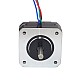 Nema 17 Bipolar Stepper Motor 1.8deg 16Ncm(22.66oz.in) 1A Extruder Motor 42x42x20mm 4 Wires - 17HS08-1004S | StepperOnline CA Nema 17 Bipolar Stepper Motor 1.8deg 16Ncm(22.66oz.in) 1A Extruder Motor 42x42x20mm 4 Wires - 17HS08-1004S | StepperOnline CA