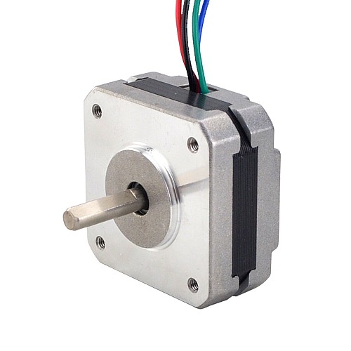 Nema 17 Bipolar Stepper Motor 1.8deg 16Ncm(22.66oz.in) 1A Extruder Motor 42x42x20mm 4 Wires - 17HS08-1004S | StepperOnline CA Nema 17 Bipolar Stepper Motor 1.8deg 16Ncm(22.66oz.in) 1A Extruder Motor 42x42x20mm 4 Wires - 17HS08-1004S | StepperOnline CA