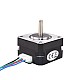 Nema 17 Bipolar 1.8deg 13Ncm(18.41oz.in) 0.7A 42x42x25mm 4 Wires - 17HS10-0704S | StepperOnline CA