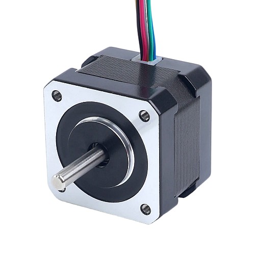 Nema 17 Unipolar 1.8deg 16Ncm(22.66oz.in) 0.31A 42x42x33mm 6 Wires - 17HS13-0316S | StepperOnline CA Nema 17 Unipolar 1.8deg 16Ncm(22.66oz.in) 0.31A 42x42x33mm 6 Wires - 17HS13-0316S | StepperOnline CA