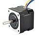 Nema 17 Unipolar 1.8deg 16Ncm(22.66oz.in) 0.31A 42x42x33mm 6 Wires - 17HS13-0316S | StepperOnline CA