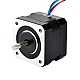 Dual Shaft Nema 17 Bipolar 1.8deg 26Ncm(36.82oz.in) 0.4A 42x42x34mm 4 Wires - 17HS13-0404D | StepperOnline CA Dual Shaft Nema 17 Bipolar 1.8deg 26Ncm(36.82oz.in) 0.4A 42x42x34mm 4 Wires - 17HS13-0404D | StepperOnline CA
