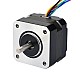 Dual Shaft Nema 17 Unipolar 16Ncm(22.66oz.in) 0.95A 42x42x33mm 6 Wires - 17HS13-0956D | StepperOnline CA Dual Shaft Nema 17 Unipolar 16Ncm(22.66oz.in) 0.95A 42x42x33mm 6 Wires - 17HS13-0956D | StepperOnline CA