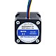 Nema 17 Unipolar 1.8deg 26Ncm(36.82oz.in) 0.4A 42x42x39mm 6 Wires - 17HS15-0406S | StepperOnline CA