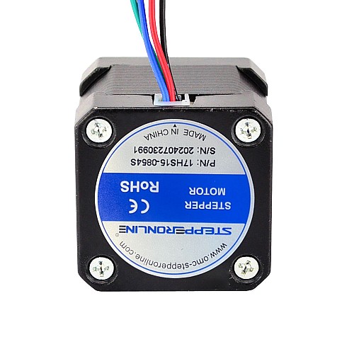 Nema 17 Bipolar 1.8deg 36Ncm(51oz.in) 0.85A 42x42x39mm 4 Wires - 17HS15-0854S | StepperOnline CA