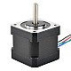 Nema 17 Bipolar 1.8deg 36Ncm(51oz.in) 0.85A 42x42x39mm 4 Wires - 17HS15-0854S | StepperOnline CA