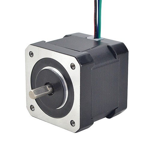 Nema 17 Bipolar 1.8deg 36Ncm(51oz.in) 0.85A 42x42x39mm 4 Wires - 17HS15-0854S-C1 | StepperOnline CA