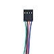 Nema 17 Bipolar 1.8deg 36Ncm(51oz.in) 0.85A 5.4V 42x42x39mm 4 Wires with A connector - 17HS15-0854S-C2 | StepperOnline CA