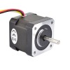 Nema 17 Unipolar 1.8deg 26Ncm(36.82oz.in) 1.2A 42x42x39mm 6 Wires - 17HS15-1206S | StepperOnline CA