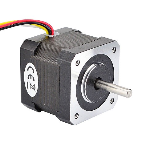 Nema 17 Unipolar 1.8deg 26Ncm(36.82oz.in) 1.2A 42x42x39mm 6 Wires - 17HS15-1206S | StepperOnline CA