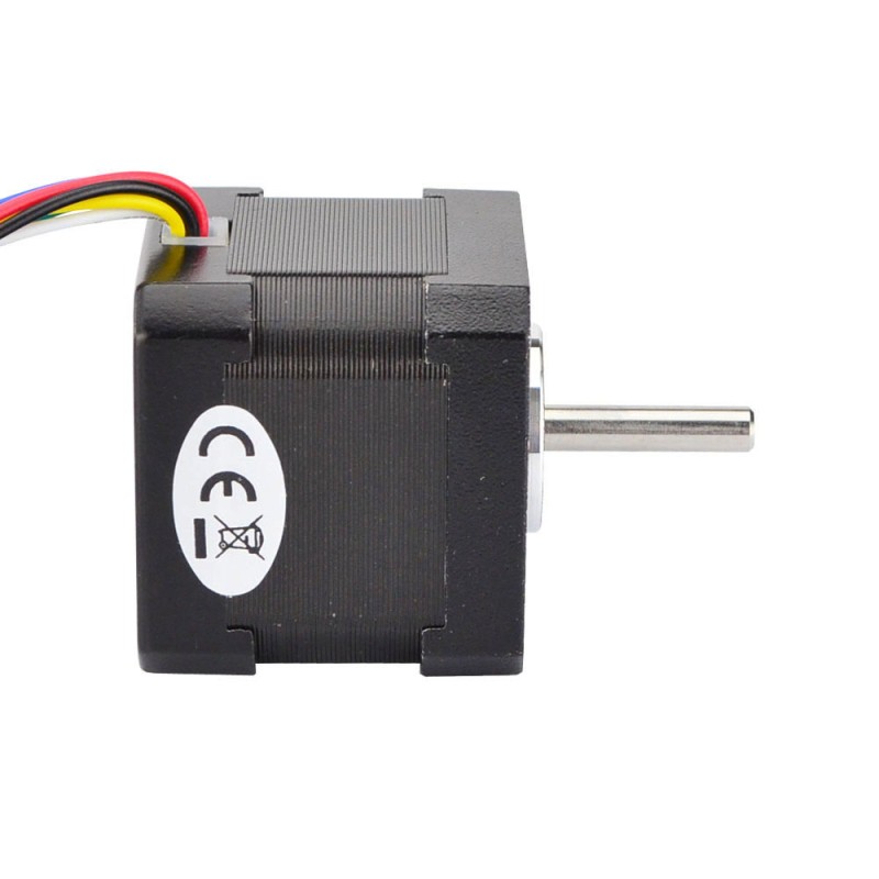 Nema 17 Unipolar 1.8deg 26Ncm(36.82oz.in) 1.2A 42x42x39mm 6 Wires - 17HS15-1206S | StepperOnline CA