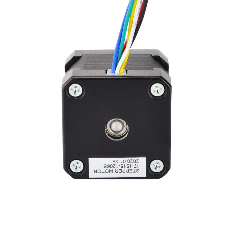 Nema 17 Unipolar 1.8deg 26Ncm(36.82oz.in) 1.2A 42x42x39mm 6 Wires - 17HS15-1206S | StepperOnline CA