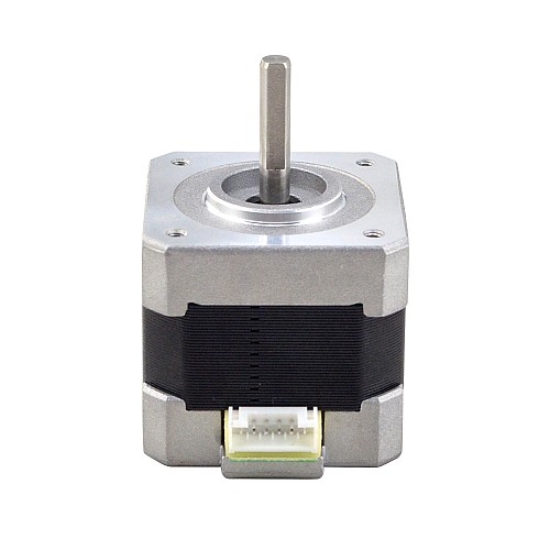 Nema 17 Bipolar 42Ncm(59.49oz.in) 1.5A 42x42x39mm 4 Wires w/ 1m Cable & Connector - 17HS15-1504S | StepperOnline CA Nema 17 Bipolar 42Ncm(59.49oz.in) 1.5A 42x42x39mm 4 Wires w/ 1m Cable & Connector - 17HS15-1504S | StepperOnline CA