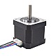 Nema 17 Bipolar 45Ncm(63.74oz.in) 1.5A 42x42x39mm 4 Wires w/ 1m Pin Connector - 17HS15-1504S-X1 | StepperOnline CA