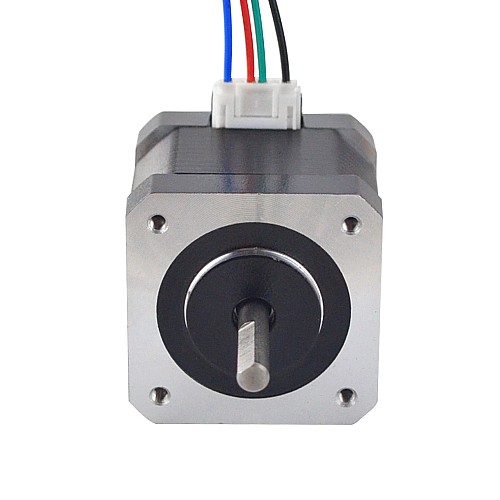 Nema 17 Bipolar 45Ncm(63.74oz.in) 1.5A 42x42x39mm 4 Wires w/ 1m Pin Connector - 17HS15-1504S-X1 | StepperOnline CA