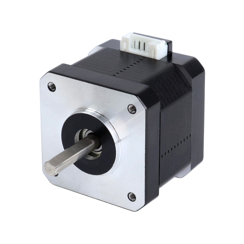 Nema 17 Bipolar 42Ncm(59.48oz.in) 1.7A 42x42x37.5mm 4 Wires w/ 1m Cable & Connector - 17HS15-1704S | StepperOnline CA