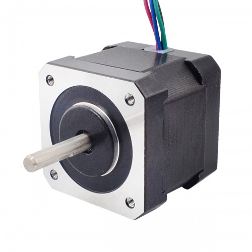 Dual Shaft Nema 17 Bipolar 45Ncm(63.74oz.in) 2A 42x42x40mm 4 Wires - 17HS16-2004D | StepperOnline CA Dual Shaft Nema 17 Bipolar 45Ncm(63.74oz.in) 2A 42x42x40mm 4 Wires - 17HS16-2004D | StepperOnline CA