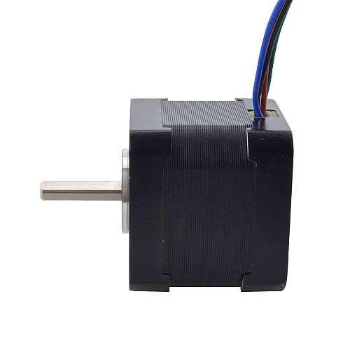 Nema 17 Bipolar 45Ncm(63.74oz.in) 2A 42x42x40mm 4 Wires w/ 1600mm(63) Cable - 17HS16-2004S-C4 | StepperOnline CA