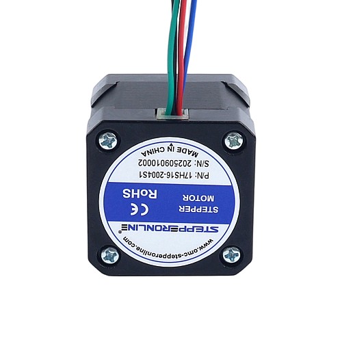 Nema 17 Bipolar 45Ncm(63.74oz.in) 2A 42x42x40mm 4 Wires w/ 1m Cable & Connector - 17HS16-2004S1 | StepperOnline CA