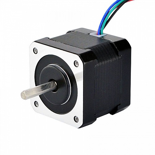 Nema 17 Bipolar 45Ncm(63.74oz.in) 2A 42x42x40mm 4 Wires w/ 1m Cable & Connector - 17HS16-2004S1 | StepperOnline CA Nema 17 Bipolar 45Ncm(63.74oz.in) 2A 42x42x40mm 4 Wires w/ 1m Cable & Connector - 17HS16-2004S1 | StepperOnline CA
