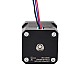 Nema 17 Bipolar 45Ncm(63.74oz.in) 2A 42x42x40mm 4 Wires w/ 1m Cable & Connector - 17HS16-2004S1 | StepperOnline CA Nema 17 Bipolar 45Ncm(63.74oz.in) 2A 42x42x40mm 4 Wires w/ 1m Cable & Connector - 17HS16-2004S1 | StepperOnline CA