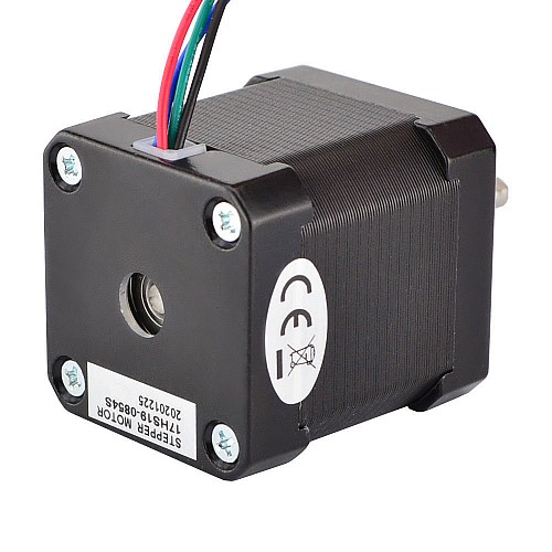 Nema 17 Bipolar 1.8deg 44Ncm(62.3oz.in) 0.85A 42x42x48mm 4 Wires - 17HS19-0854S | StepperOnline CA