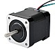 Dual Shaft Nema 17 Bipolar 1.8deg 44Ncm(62.3oz.in) 1.68A 42x42x48mm 4 Wires - 17HS19-1684D | StepperOnline CA