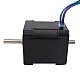 Dual Shaft Nema 17 Bipolar 59Ncm(83.55oz.in) 2A 42x42x48mm 4 Wires - 17HS19-2004D | StepperOnline CA