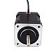 Dual Shaft Nema 17 Bipolar 59Ncm(83.55oz.in) 2A 42x42x48mm 4 Wires - 17HS19-2004D | StepperOnline CA