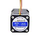Nema 17 High Temp Stepper Motor 59Ncm(84oz.in) Insulation Class H 180C - 17HS19-2004S1-H | StepperOnline CA