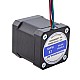 Full D-cut Shaft Nema 17 Bipolar 59Ncm(83.55oz.in) 2A 42x42x48mm 4 Wires w/ 1m Cable & Connector - 17HS19-2004S2 | StepperOnline CA