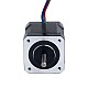 Nema 17 Bipolar 1.8deg 60Ncm(84.97oz.in) 2.5A 42x42x48mm 4 Wires - 17HS19-2504S | StepperOnline CA