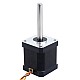 Nema 17 High Temp Stepper Motor 55Ncm(77.93oz.in) 55mm Φ8mm Round Shaft Insulation Class H 180C - 17HS19-2504S-H-V2 | StepperOnline CA