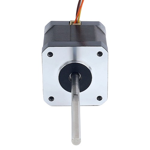 Nema 17 High Temp Stepper Motor 55Ncm(77.93oz.in) 80mm Φ5mm D-cut Shaft Insulation Class H 180C - 17HS19-2504S-H-V5 | StepperOnline CA